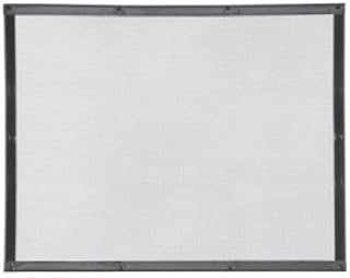 Belmor BS-1881-1 Black Bug Screen Truck Grille Cover for 1990-2013 Mack CH Series, 1989-2007 Mack Cl703 Series (for Grill Without V-Shaped Dip Only)