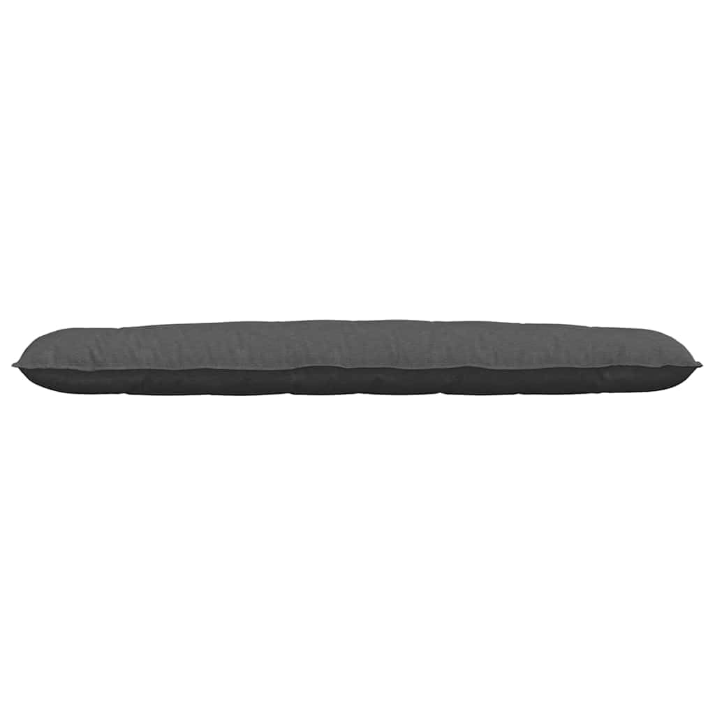 Rückenkissen Dunkelgrau 200 x 50 cm Cordstoff ergonomisches Sitzkissen Rückenstützkissen für Sofa Sessel Bett Wohnzimmer Schlafzimmer Leseecke