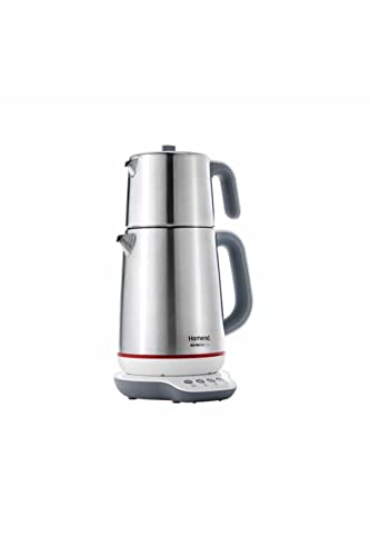 Homend Royaltea 1709H Dokunmatik Konuşan Çelik Çay Makinesi Inox