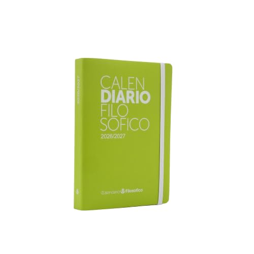 Il Calendario Filosofico Diario Agenda 17 mesi, Formato 12x17 cm