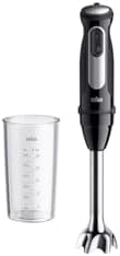 Braun MQ55001M MultiQuick 5 batidora de mano, motor 750W, 2 veloc...
