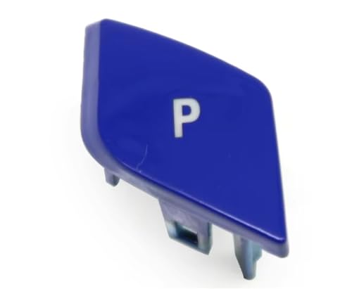 Tapa de botón P para palanca de cambios G30 acabado premium azul LHD