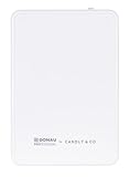 DONAU PROFESSIONAL by CANDLY&CO/Elektrischer Duftspender Delux Aroma Pro/Probe + 3 Tester/Automatisch/Wandmontage/Home Lufterfrischer/Zuhause Büro Toilette Hotels/Duft Aerosol Spray Dispenser/Weiß
