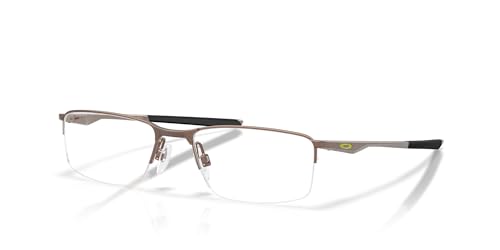 Image of Oakley Mens OX3218 Socket 5.5 Rectangular Eyeglasses