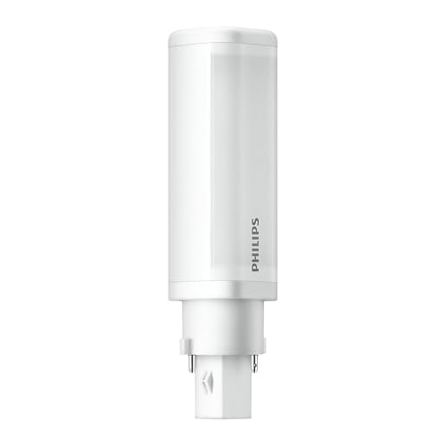 Ampoule LED PL-C 5.5W pour remplacer un tube fluocompacte 13W 4 broches