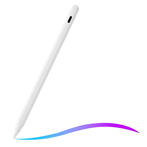 PINKCAT Stylets de Charge Rapide, avec 1 Pointe de Rechange avec sensibilité à l'inclinaison et rejet de la Paume et magnétique Cover