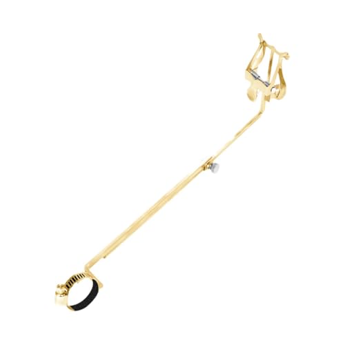 DYNWAVE Music Sheet Clip Fixing Bracket for Trumpet Universal Marching Lyre Clamp