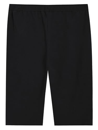 Weintee Women's Plus Size Cotton Capris Wide Leg Capri Pants with Pockets2