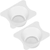 Shimeyao 2 Pcs Airbrush Filter Cup PP Strainer Filters Accessories for Paint Airbrush Accessories Crafts, Size 1.30