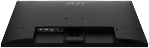 MSI PRO MP273QP Écran Bureautique 27" WQHD - Dalle IPS, 2560x1440, 75Hz, Confort Oculaire, Haut-Parleurs Intégrés, MSI Display Kit, Pied Ajustable, Montable VESA - DisplayPort 1.2a, HDMI 1.4b
