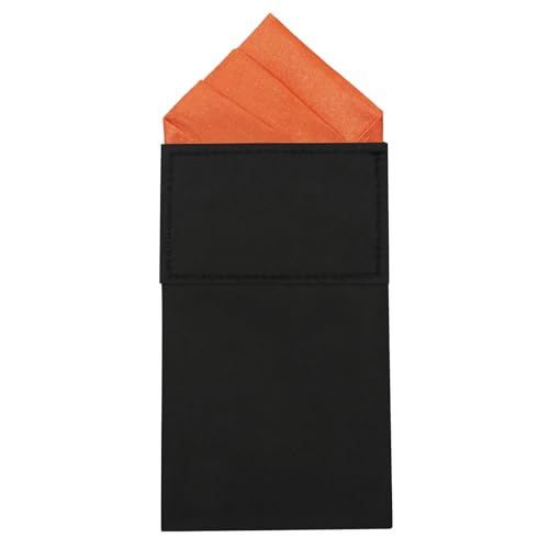 Image of Mens Pre-Folded Pocket Squares on Card Pocket Handkerchief for Suit Accessories