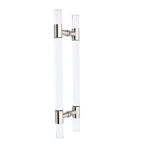 Poignée de porte push-pull transparente 80 cm : aide à l'ouverture