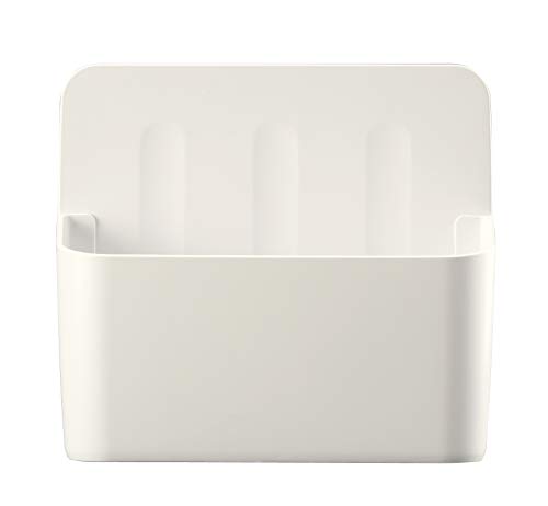 Topre MPB-001 Bathroom Magnetic Bottle Rack, Storage, White, W9.1 x H8.3 x D 3.9 inches (230 x 210 x 100 mm)