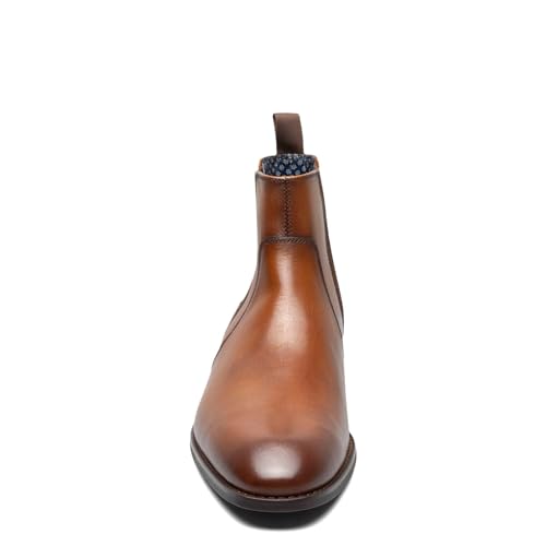 Stacy Adams Men's Kalen Chelsea Boot, Cognac, 143
