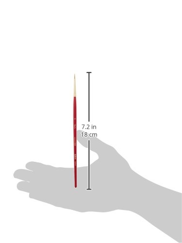 Brosse ronde en nylon STAR RUBY BROSSE ROND 9000 taille 0 - 5