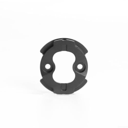 Bike Computer Mount Insert Adapter For Garmin 1050, Lightweight Aluminum Alloy Fixed Base With Screws, Black 29mm Replacement Part For Secure Cycling