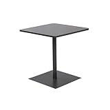 table bistrot marbre carrée Structure en acier sweeek - Table de Jardin bistrot carré Acier 2 Places 70 cm Anthracite - Orea
