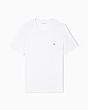Coupe ajustée Emporio Armani Soft Modal T-Shirt, Blanc, L Homme