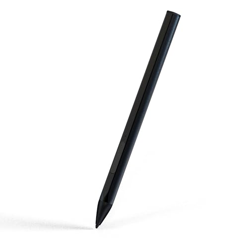 Stylus für Microsoft Surface Pro 12/11/10/9/8/7/6/5/4 Surface Go 4/3/2/1 Surface Book/Laptop/Studio/Duo 4096 Druckempfindlichkeit Handflächenerkennung Radiergummi und Rechtsklick-Shortcuts Schwarz