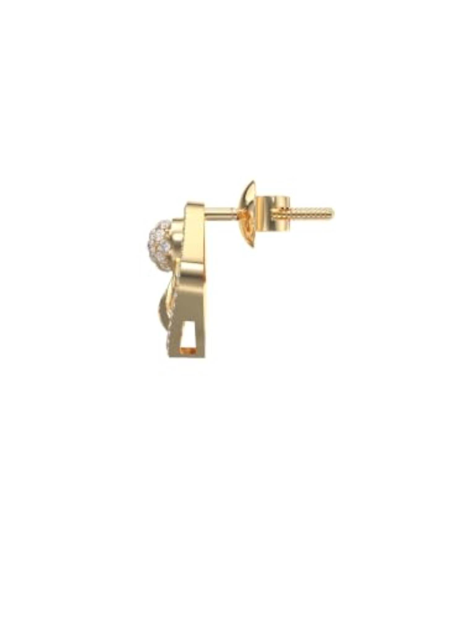 Women's Lab-Grown Diamond Tess Earrings, Elegant