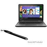 BoxWave Stylus Pen Compatible with Lenovo 300e - EverTouch Capacitive Stylus, Fiber Tip Capacitive Stylus Pen for Lenovo 300e - Jet Black