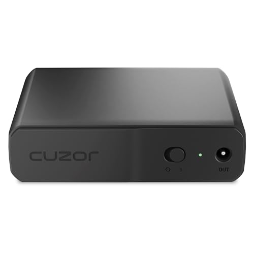 Cuzor Mini UPS PRO 12V Router UPS up to 3A | Up to 8 Hours | 3×2900 mAh | WiFi UPS Power Backup | Backup for broadband Modem