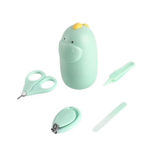 ibasenice Lightweight Nail Clippers Kit Piece Set Tweezers Scissors File Manicure Kit Comfortable for Toddlers Random