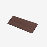 Houten zwevende planken, wandgemonteerde plank voor woonkamer, kantoor, slaapkamer, badkamer, keuken, woondecoratie meubels display opslag (donker walnoot, 60 x 20 cm)