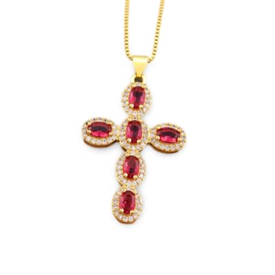 Collier pendentif en 5 couleurs, le cadeau de mariage inoubliable