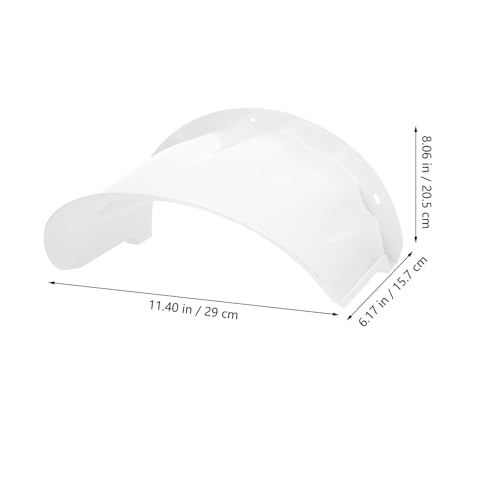 Cubierta protectora de cámara Gatuida impermeable con parasol blanco 6