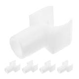 Hemobllo 5 Stück Rollstuhl Schienenführungsblock aus Robustem Material Universelle Rollstuhlstützblöcke für Stabilen Halt und Erhöhte Leichtes Rollstuhl Ersatzteil für Mobilität und