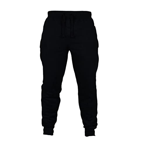 Pantalon de jogging en coton homme KEHAIOO noir 3XL pour le sport