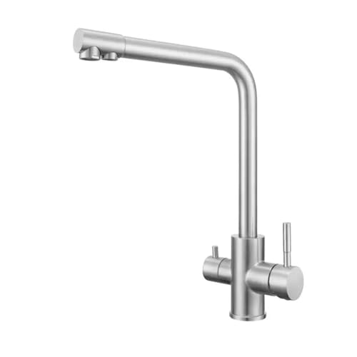 Grifo Cocina Osmosis 3 Vias Acero Inoxidable-Cepillado