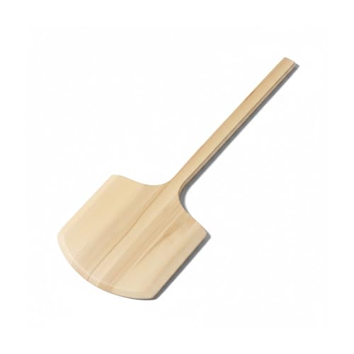 Samuel Groves Professional Wooden Pizza Peel 12 x 12 (30 x 30cm) - Heavy Duty Pizza Paddle with Tapered Leading Edge & Long Handle for Pizza Ovens & Restaurants - Perfect for Large 12 Pizzas