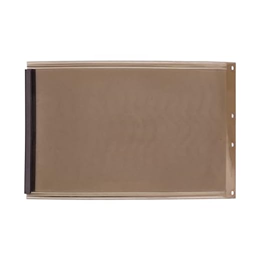 Impact Resistant TPU Dog Door Flap, Doggie Door Replacement Flap with Magnetic Strip, Flexible Cold Weather Pet Door Flap for Aluminum and Plastic Pet Doors, Works Down to - 35℃ (M: Geeignetes