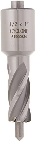 Evolution CC500 1/2-Inch Diameter x 1-Inch Depth of Cut Cyclone High Speed Steel Annular Cutter
