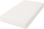 MOTHER LAND Classic Eco Fibre Cot Mattress140 X70 X10CM Hypoallergenic, Breathable Mattress For Comfy Night’s Sleep, Reversible, Removable Cover, BSI Tested, Baby Travel Cot Mattress