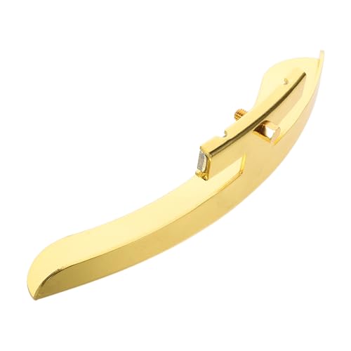 HANABASS Metal Banjo Pickguard Replacement Parts for Boys and Girls Banjo String Stylish Gold Finish