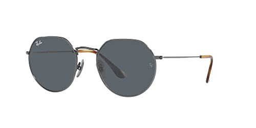 Image of Ray-Ban Junior Kids'RB8165 Jack Titanium Round Sunglasses