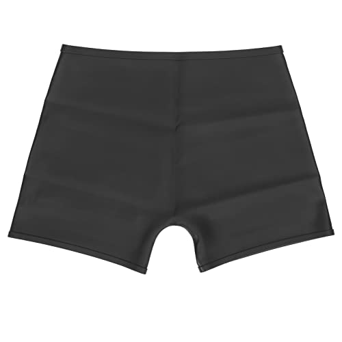 ZJchao Swim Shorts, Women Silicone Swim Short Womens Swim Shorts Leakproof 4 Corner Swimming Shorts for Swimwear Bottom Shorts Trunks Beach Short Swim Black