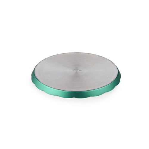 Image of ARTTDINOX Carnival Giraffe Thali | Large | Green | Premium Stainless Steel Design for Modern Kitchen & Dining