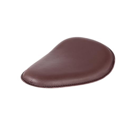 Siège solo marron en cuir PU pour moto Harley Sportster Bobber Chopper