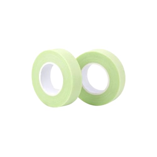 minkissy 2pcs Eyelash Extension Tape Green Breathable Hole Tape for Lash Extensions Eyelid Tape