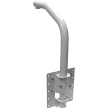 PELCO PP350 Parapet Wall Mount for Spectra and DF5 Outdoor Pendant Dome Camera, Bracket, Gray.
