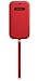 Apple iPhone 12 Pro Max Leather Sleeve with MagSafe - (Product) RED
