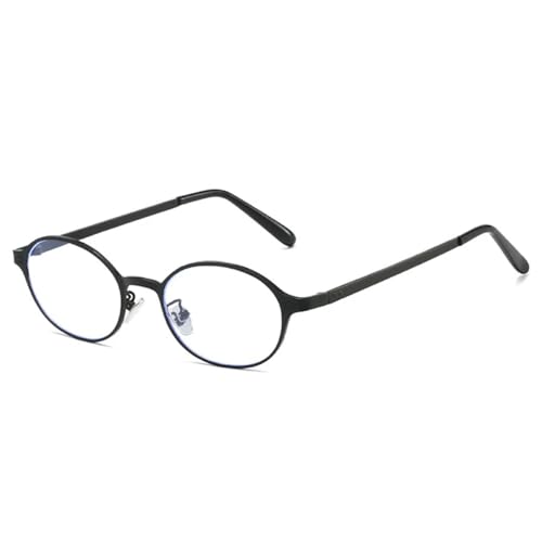 Lunettes de soleil punk monture métal petite taille ovale UV400 pour femme et homme