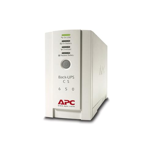 Tecnologia Standby APC Back-UPS CS - BK650EI - Gruppo di continuità (UPS) 650VA (4 Uscite IEC, Prese protette)