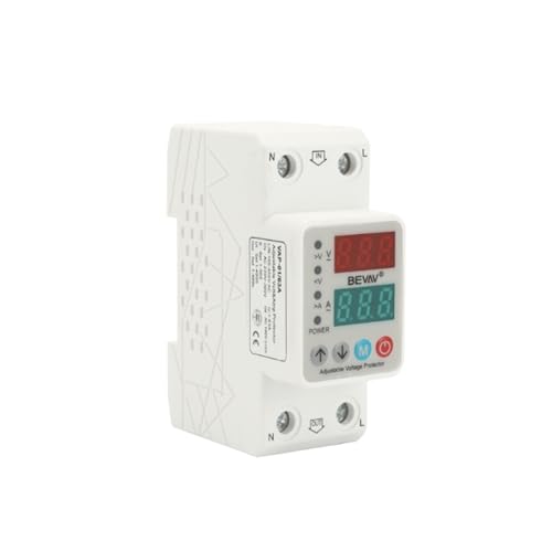 Relé DIN de 60A 230V Protector de Bajo Voltaje TOMZN TOVPD1-63-EC 6