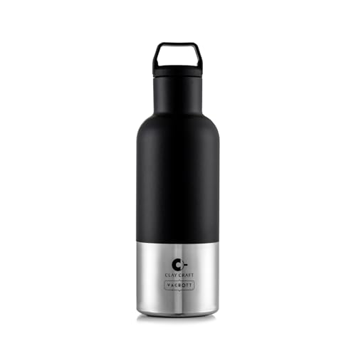 Image of CLAY CRAFT VACBOTT Trekko Double Walled|18 Hours Hot and 24 Hours Cold Vacuum Insulated Flask 700ml|Easy to Carry|Gym Bottle|Home|Kitchen|Hiking|Travel Bottle|BIS Certified|1Year Limited Warranty