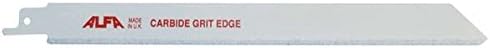 Alfa Tools RCG912T 9" Carbide Grit Edge Reciprocating Saw Blade